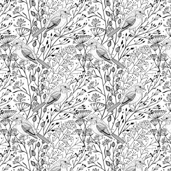 Sır Altı Dekal Birds & Branches - 23 x 16 cm