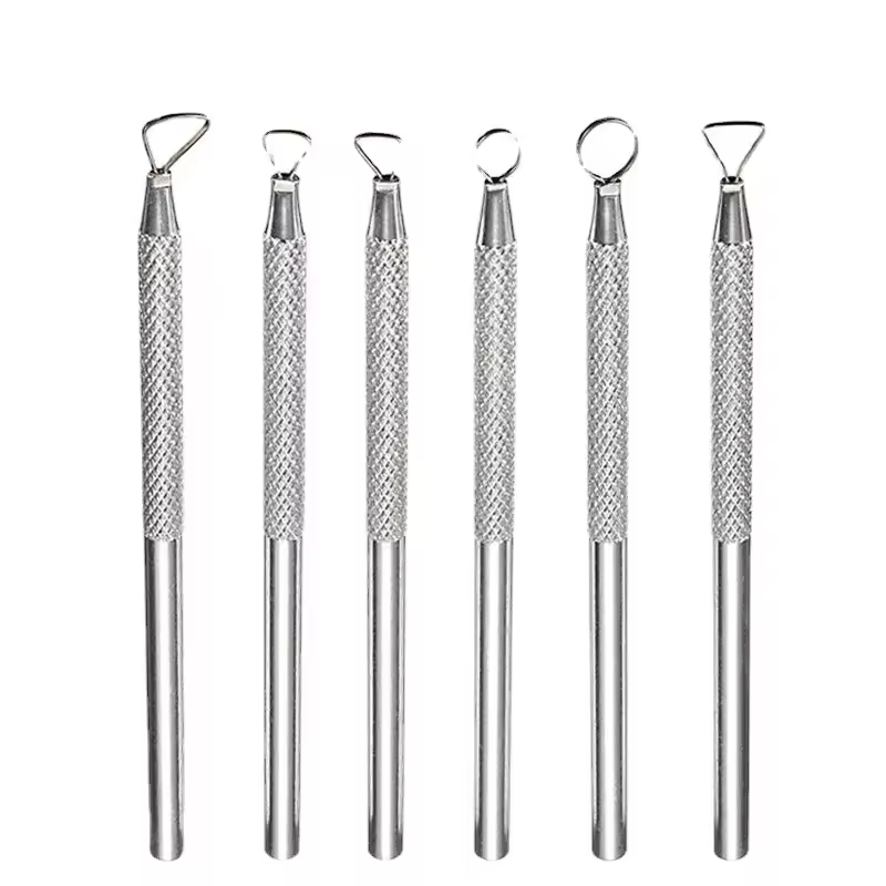 Metal Rötuş Kalemi 6'lı Set