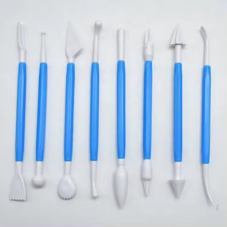 Plastik Modelaj Aleti 8'li Set