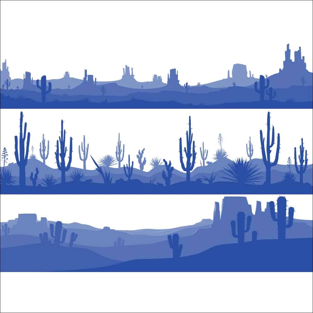 Sır Altı Dekal Arizona Desert - 23 x 16 cm