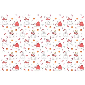 Sır Altı Dekal Polar Bear - 35 x 50 cm